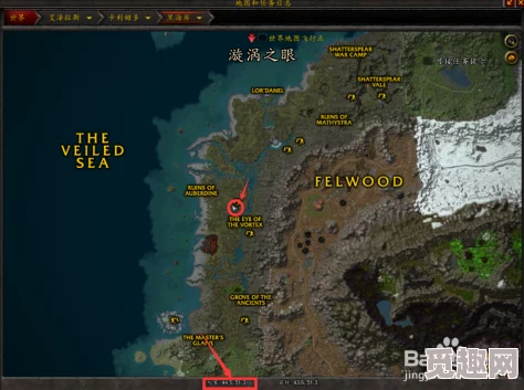 2025年热门探索：魔兽世界东部水晶塔精确位置与新增剧情揭秘